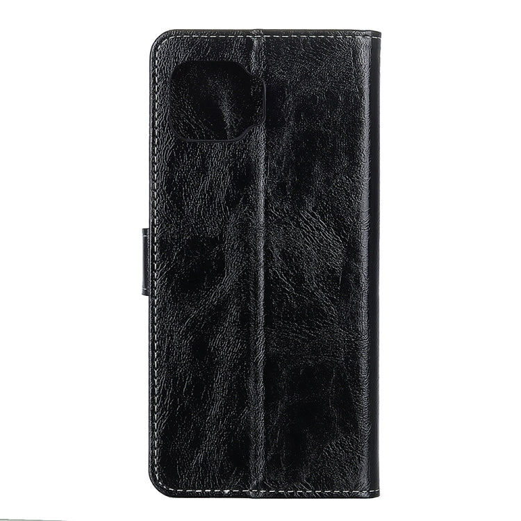 For OPPO F17 Pro Retro Crazy Horse Texture Horizontal Flip Leather Case with Holder & Card Slots & Photo Frame & Wallet(Black) Eurekaonline