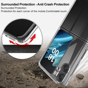 For OPPO Find N2 Flip 5G imak Wing II Pro Series Wear-resisting Crystal Phone Case(Transparent) Eurekaonline