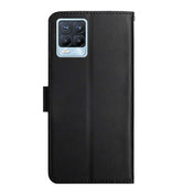 For OPPO Realme 8/8 Pro Genuine Leather Fingerprint-proof Horizontal Flip Phone Case(Black) Eurekaonline