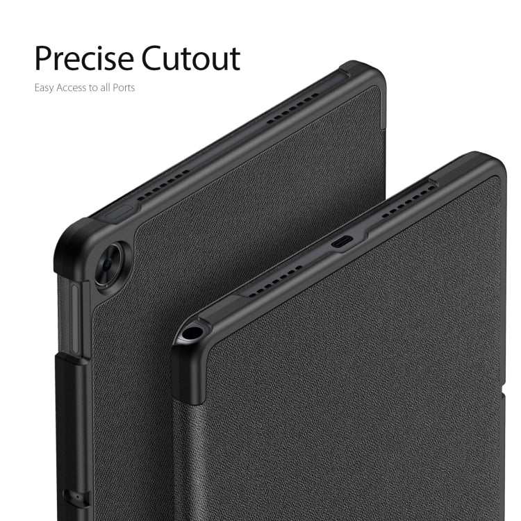 For OPPO Realme Pad 10.4 DUX DUCIS Domo Series Magnetic PU Tablet Case Eurekaonline