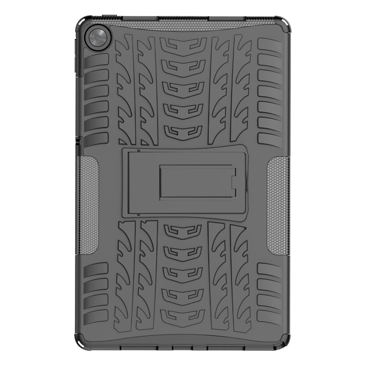 For OPPO Realme Pad 10.4 Tire Texture TPU + PC Tablet Case(Black) Eurekaonline