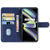 For OPPO Realme X7 Max 5G Leather Phone Case(Blue) Eurekaonline
