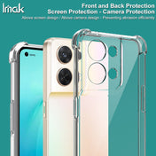 For OPPO Reno8 5G/Reno8 5G Global IMAK All-inclusive Shockproof Airbag TPU Case with Screen Protector (Transparent Black) Eurekaonline