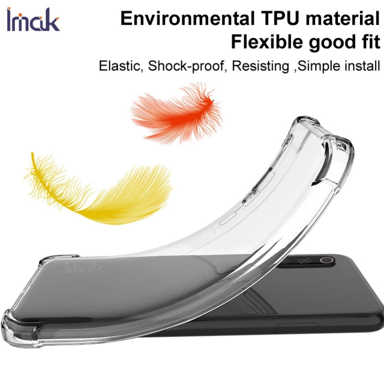 For OPPO Reno8 5G/Reno8 5G Global IMAK All-inclusive Shockproof Airbag TPU Case with Screen Protector (Transparent Black) Eurekaonline