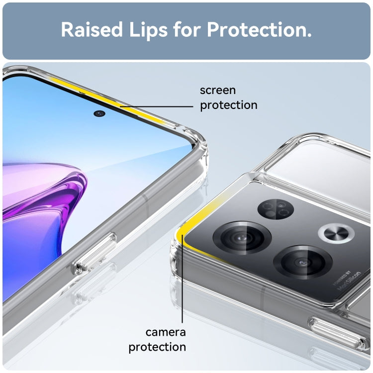 For OPPO Reno8 Pro+ 5G Candy Series TPU Phone Case(Transparent) Eurekaonline