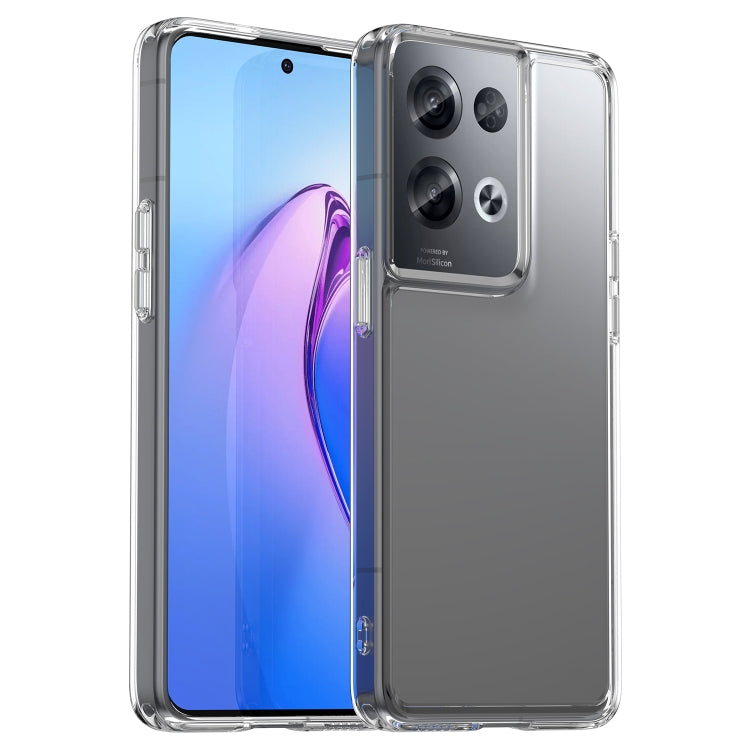For OPPO Reno8 Pro+ 5G Candy Series TPU Phone Case(Transparent) Eurekaonline