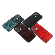 For OPPO Reno8 Pro 5G China Crocodile Top Layer Cowhide Leather Phone Case(Red) Eurekaonline
