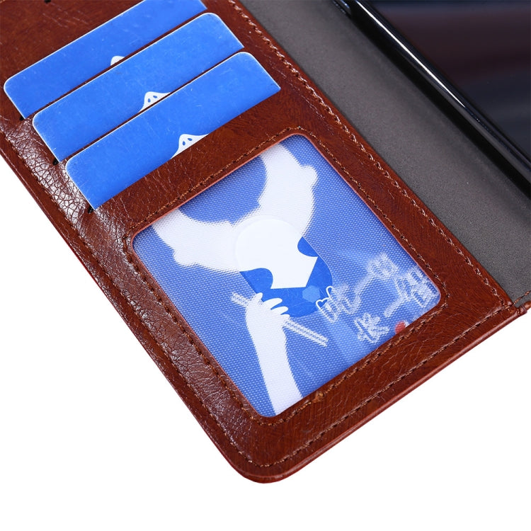 For OPPO Reno9 Pro+ 5G Zipper Bag Leather Phone Case(Brown) Eurekaonline
