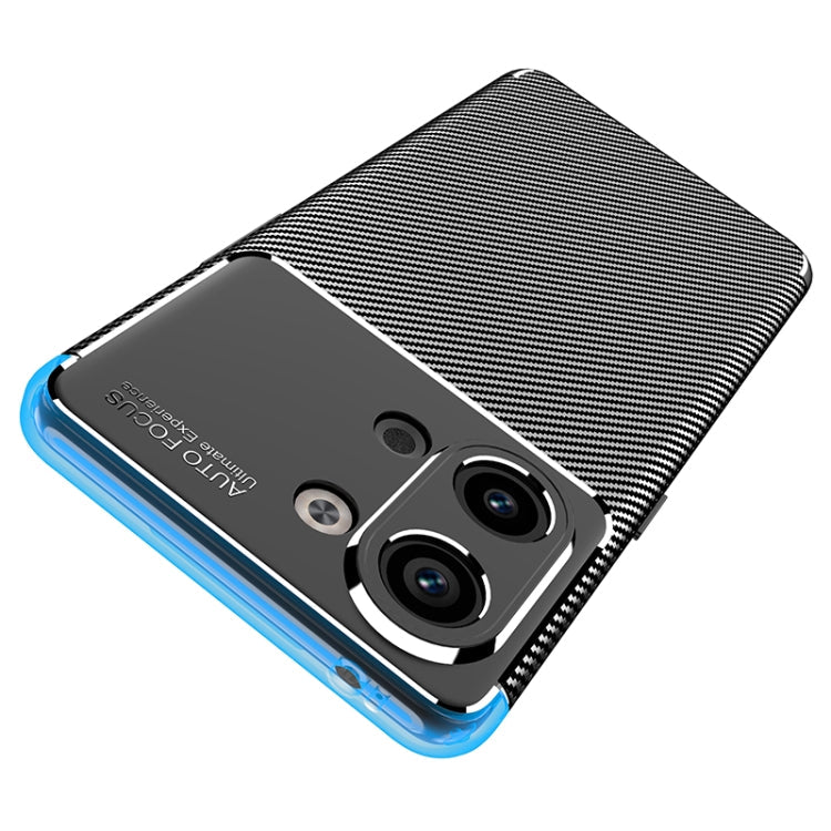For OPPO Reno9 / Reno9 Pro Carbon Fiber Texture Shockproof TPU Phone Case(Black) Eurekaonline