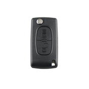 For PEUGEOT 2 Buttons Intelligent Remote Control Car Key with Integrated Chip & Battery & Holder, without Grooved, Frequency: 433MHz Eurekaonline