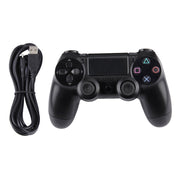 For PS4 Computer Tablet Notebook Laptop PC Wired USB Game Controller Gamepad, Cable Length: 1.2M(Black) Eurekaonline