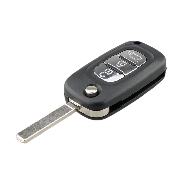 For RENAULT Clio / Megane / Kangoo / Modus Car Keys Replacement 3 Buttons Car Key Case with Foldable Key Blade Eurekaonline