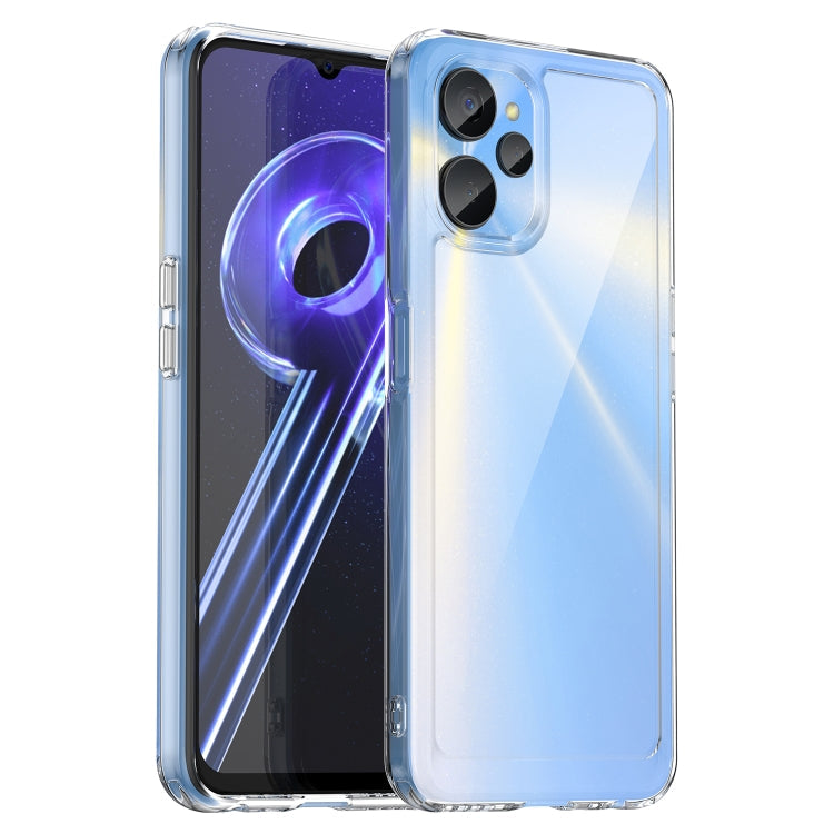 For Realme 10 5G Colorful Series Acrylic + TPU Phone Case(Transparent) Eurekaonline