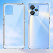 For Realme 10 5G Colorful Series Acrylic + TPU Phone Case(Transparent) Eurekaonline