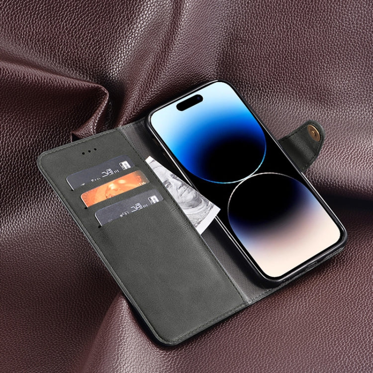 For Realme 10 5G idewei Retro Texture Leather Phone Case(Black) Eurekaonline