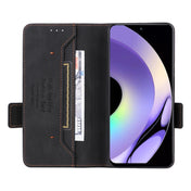 For Realme 10 Pro Magnetic Clasp Leather Phone Case(Black) Eurekaonline