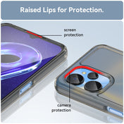 For Realme 10S 5G Candy Series TPU Phone Case(Transparent Grey) Eurekaonline