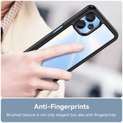 For Realme 10S 5G Colorful Series Acrylic + TPU Phone Case(Black) Eurekaonline
