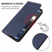 For Realme Q3 5G / V13 5G / Q3i 5G / 8 5G / Narzo 30 5G Magnetic Closure Leather Phone Case(Blue) Eurekaonline