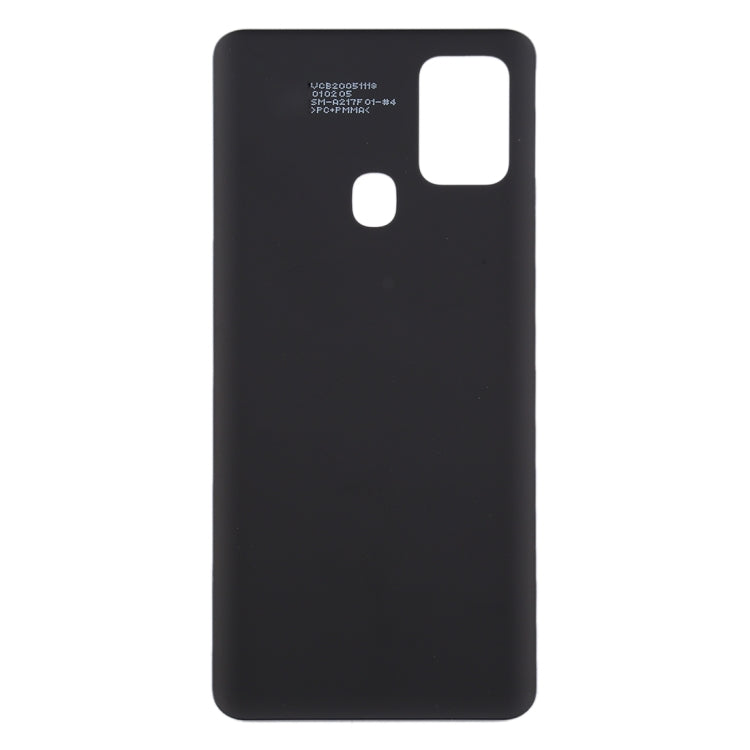 For Samsung Galaxy A21s Battery Back Cover (Black) Eurekaonline