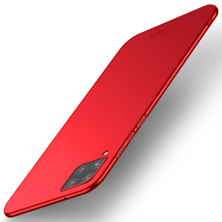  M42 5G MOFI Frosted PC Ultra-thin Hard Phone Case(Red) Eurekaonline