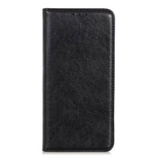 For Samsung Galaxy A42 5G Magnetic Crazy Horse Texture Horizontal Flip Leather Case with Holder & Card Slots & Wallet(Black) Eurekaonline