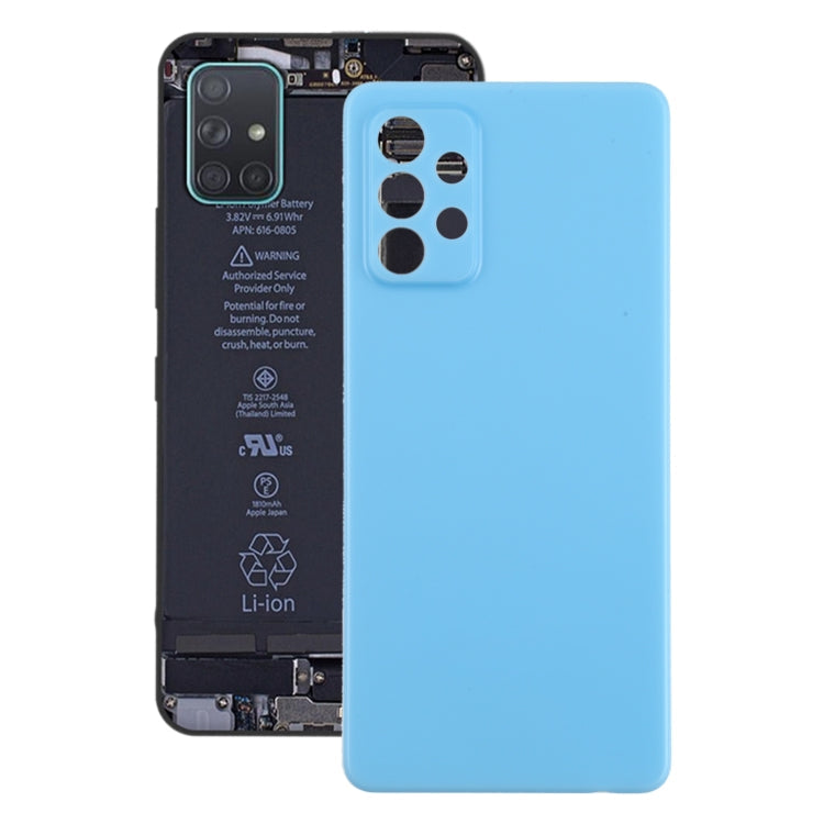 For Samsung Galaxy A72 5G Battery Back Cover (Blue) Eurekaonline