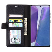 For Samsung Galaxy Note 20 GEBEI Top-grain Leather Horizontal Flip Protective Case with Holder & Card Slots & Wallet & Photo Frame(Black) Eurekaonline