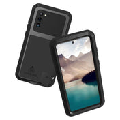 For Samsung Galaxy Note 20 LOVE MEI Metal Shockproof Waterproof Dustproof Protective Case without Glass(Black) Eurekaonline