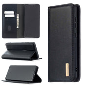 For Samsung Galaxy Note20 2 in 1 Detachable Magnetic Horizontal Flip Genuine Leather Case with Holder & Card Slots & Wallet(Black) Eurekaonline