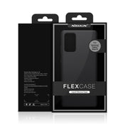For Samsung Galaxy Note20 NILLKIN Flex Pure Series Solid Color Liquid Silicone Dropproof Protective Case(Black) Eurekaonline