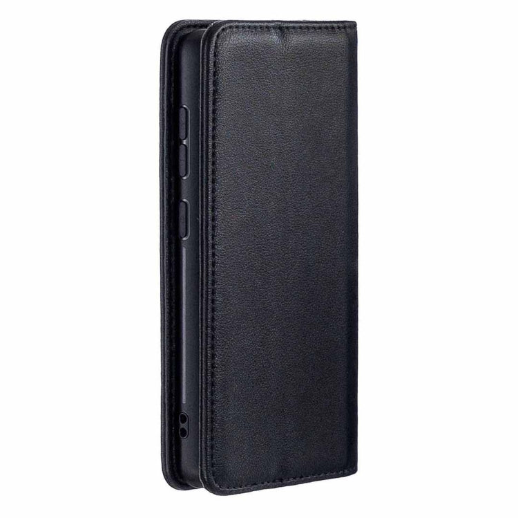 For Samsung Galaxy Note20 Ultra 2 in 1 Detachable Magnetic Horizontal Flip Genuine Leather Case with Holder & Card Slots & Wallet(Black) Eurekaonline