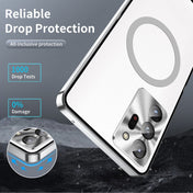 For Samsung Galaxy Note20 Ultra MagSafe Frosted Metal Phone Case(Silver) Eurekaonline