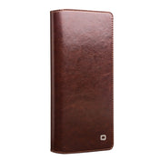 For Samsung Galaxy Note20 Ultra QIALINO Genuine Leather Phone Case(Brown) Eurekaonline