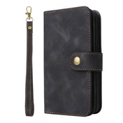 For Samsung Galaxy S20 FE Multifunctional Card Slot Zipper Wallet Leather Phone Case(Black) Eurekaonline