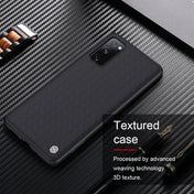 For Samsung Galaxy S20 FE NILLKIN Shockproof TPU + PC Textured Protective Case(Black) Eurekaonline