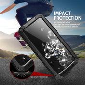 For Samsung Galaxy S20 Plus R-JUST Waterproof Shockproof Dustproof Metal + Silicone Protective Case(Black) Eurekaonline
