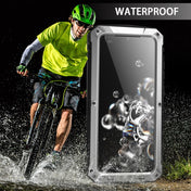 For Samsung Galaxy S20 Plus R-JUST Waterproof Shockproof Dustproof Metal + Silicone Protective Case(Silver) Eurekaonline