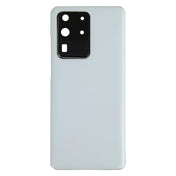 For Samsung Galaxy S20 Ultra Battery Back Cover with Camera Lens Cover (White) Eurekaonline