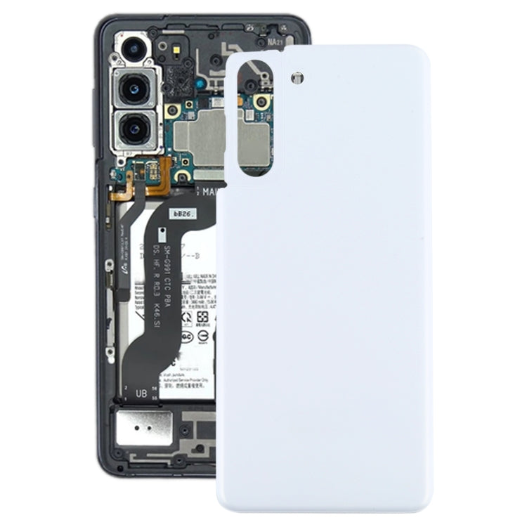 For Samsung Galaxy S21 5G Battery Back Cover (White) Eurekaonline