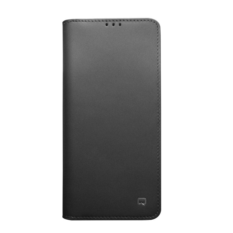For Samsung Galaxy S21+ 5G QIALINO Classic Gen2 Genuine Leather Phone Case(Black) Eurekaonline