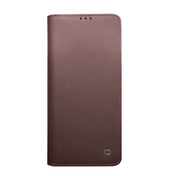 For Samsung Galaxy S21+ 5G QIALINO Classic Gen2 Genuine Leather Phone Case(Brown) Eurekaonline