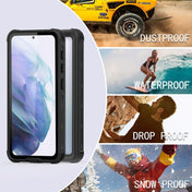 For Samsung Galaxy S21 5G RedPepper Transparent Dot Shockproof Waterproof PC + TPU Protective Case(Black) Eurekaonline