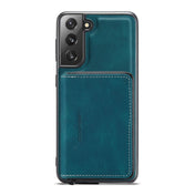 For Samsung Galaxy S22 5G JEEHOOD Magnetic Zipper Horizontal Flip Phone Leather Case(Blue) Eurekaonline