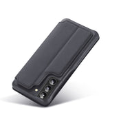 For Samsung Galaxy S22 5G LC.IMEEKE Hon Ancient Series Horizontal Flip Leather Phone Case(Black) Eurekaonline