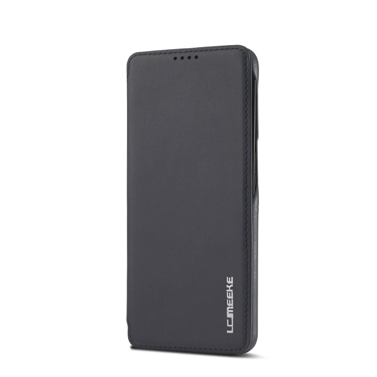 For Samsung Galaxy S22 5G LC.IMEEKE Hon Ancient Series Horizontal Flip Leather Phone Case(Black) Eurekaonline