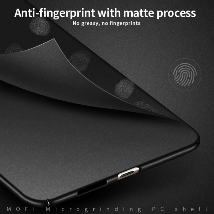 For Samsung Galaxy S22 5G MOFI Fandun Series Frosted Ultra-thin PC Hard Phone Case(Black) Eurekaonline