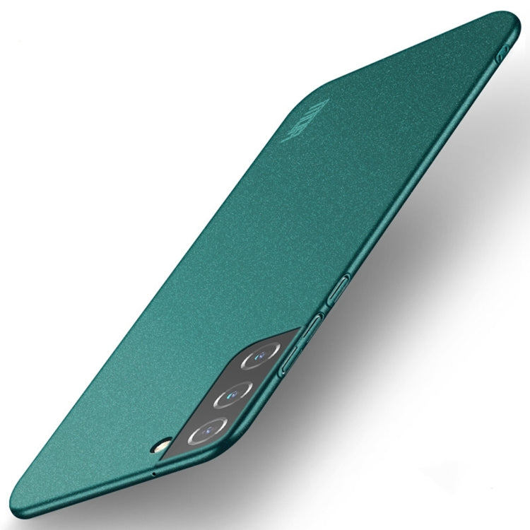 For Samsung Galaxy S22 5G MOFI Fandun Series Frosted Ultra-thin PC Hard Phone Case(Green) Eurekaonline