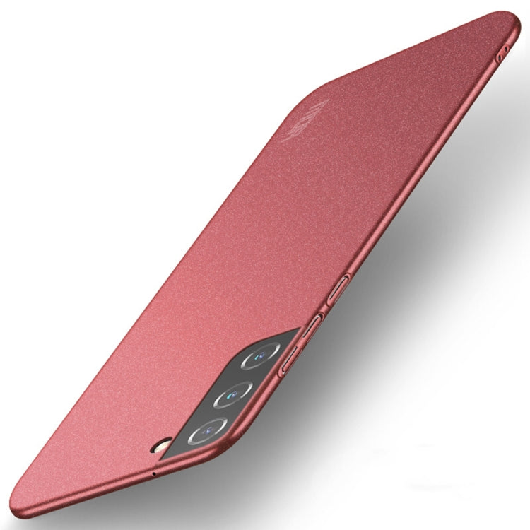 For Samsung Galaxy S22 5G MOFI Fandun Series Frosted Ultra-thin PC Hard Phone Case(Red) Eurekaonline