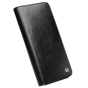 For Samsung Galaxy S22 5G QIALINO Genuine Leather Phone Case(Black) Eurekaonline